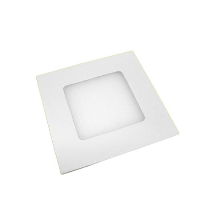 Plafoniera LED, BOWI, 3W, 3000K, 89x89x15mm, Alb
