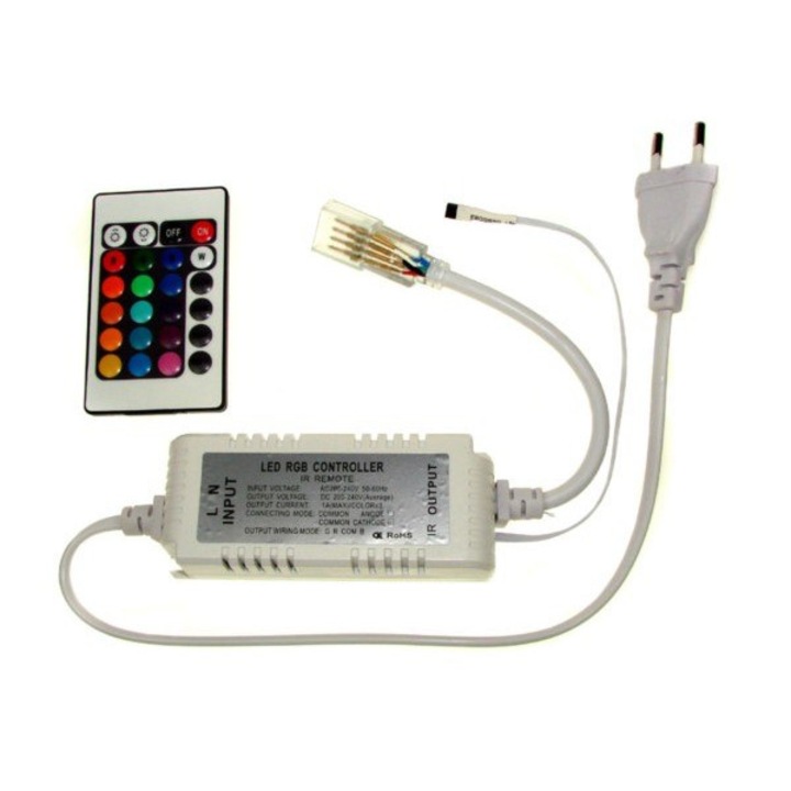 Controler LED BOWI, 230V, 3A, pentru benzi LED
