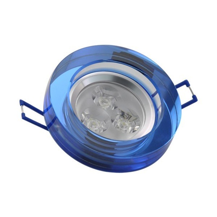 Spot LED, Bowi, 3W, Albastru