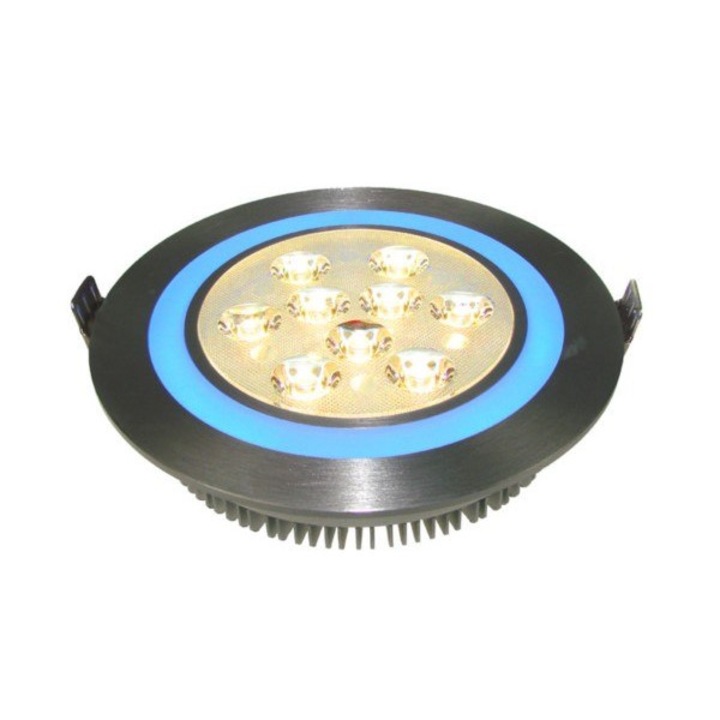Spot LED Power SIKA 1Wx9+3W, Alb cald