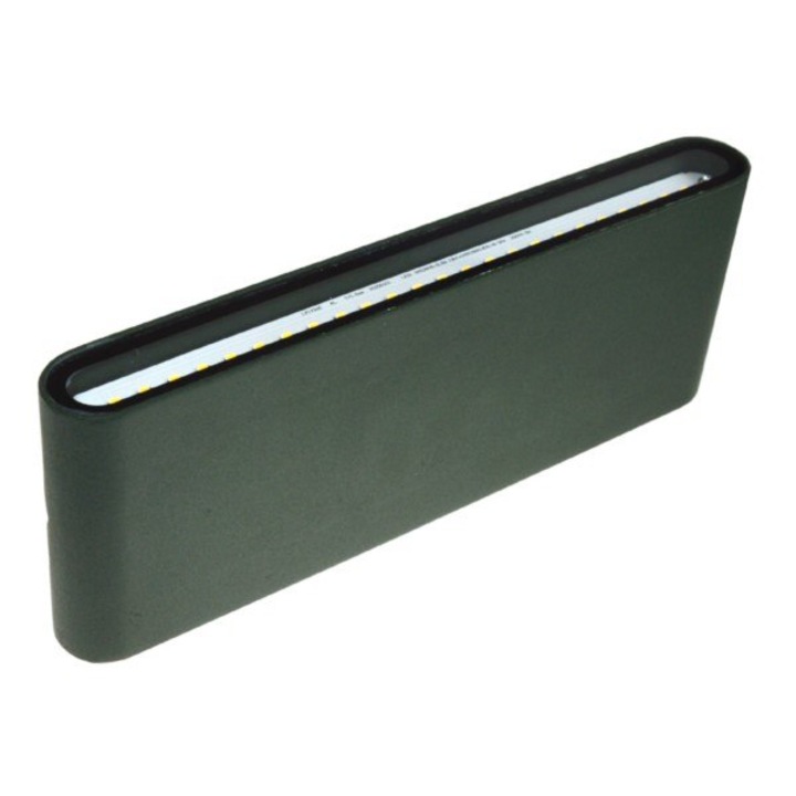 Corp de iluminat de fatada Flow LED 2x9w 4000K RAL6005