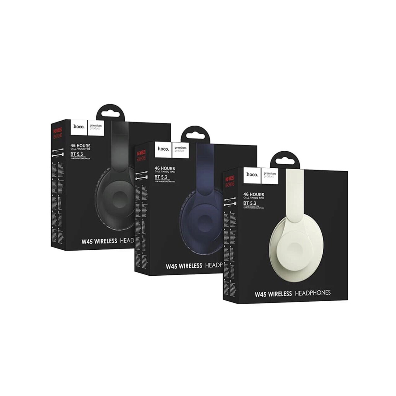 Casti Bluetooth Wireless - Hoco Enjoy (W45) - Blue