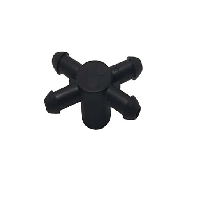 Distribuitor cu 4 iesiri Pentru Micro tub 5mm si Duze PC 100 Buc