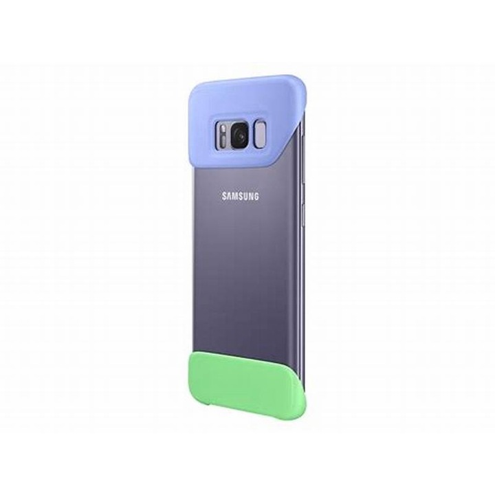 Кейс за Samsung Galaxy S8 Plus капак от две части син / зелен