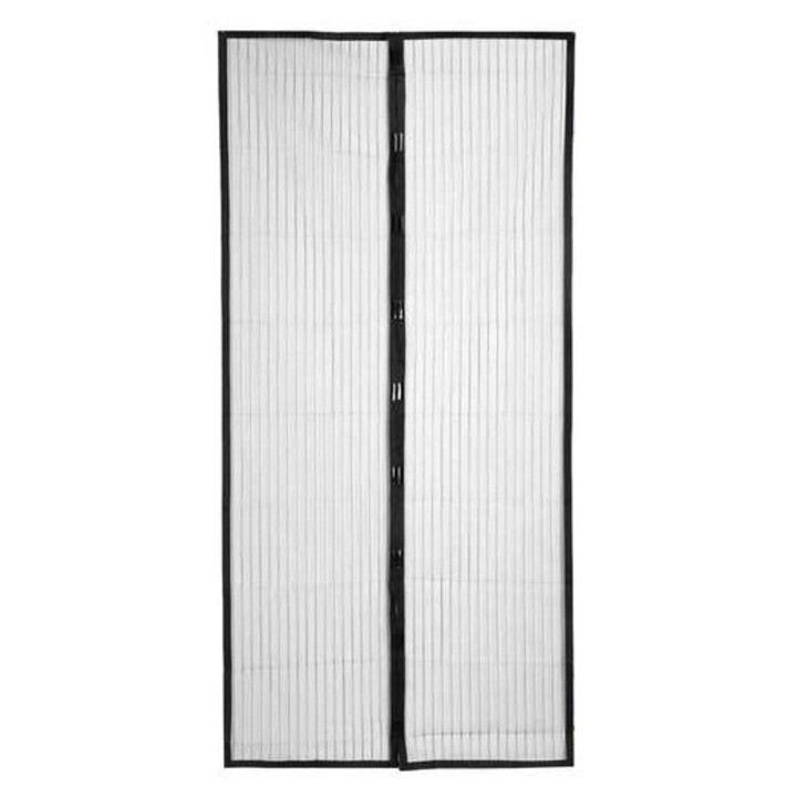 Plasa de tantari FOXSEN, cu prindere adeziva, 80x220, neagra