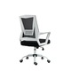 Работен офис стол, Vega White, черен
