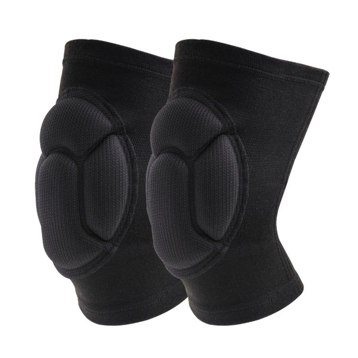 Aparatori genunchi pentru barbati, set, elastic, anti-soc, 34x42cm