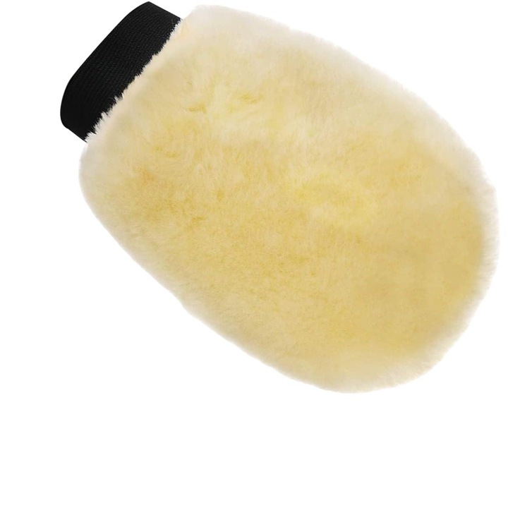 Autókozmetikai kesztyű, Jormftte, Gyapjú, 23 x 15 cm, Sárga/Fekete