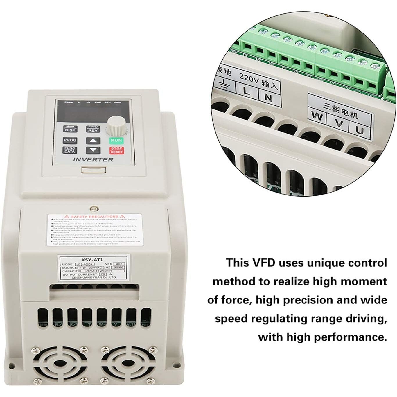 Doremifa Invertor Invertor, Jormftte, 4KW, cu o singura intrare si trei iesiri, 220V ...
