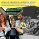 Lesa, centura de siguranta pentru masina pentru caini, iPetba, reglabila, fixare la tetiere, Albastru/Negru