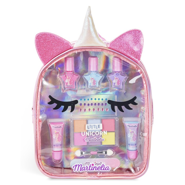 Set de infrumusetare Martinelia - Little Unicorn, cu rucsac