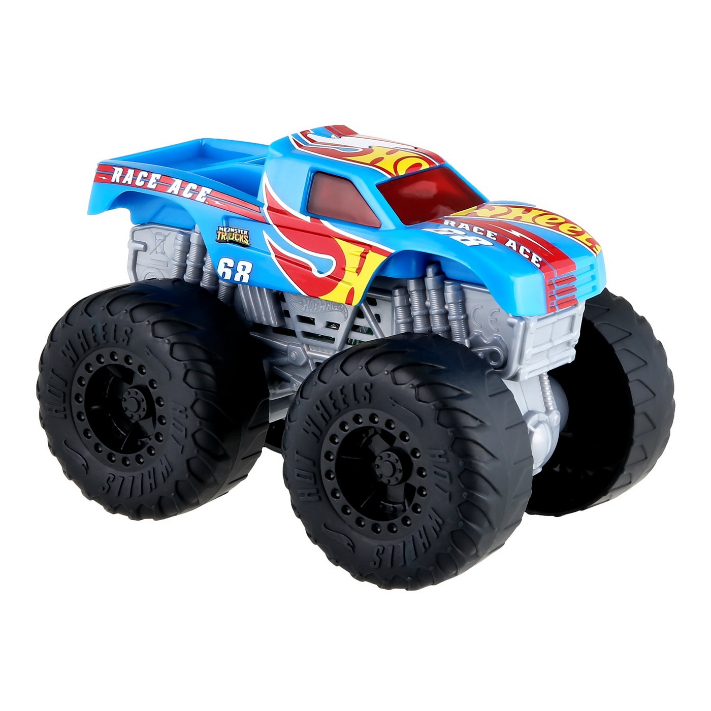 Masinuta cu Sunete Monster Trucks Hot Wheels, Race Ace - eMAG.ro