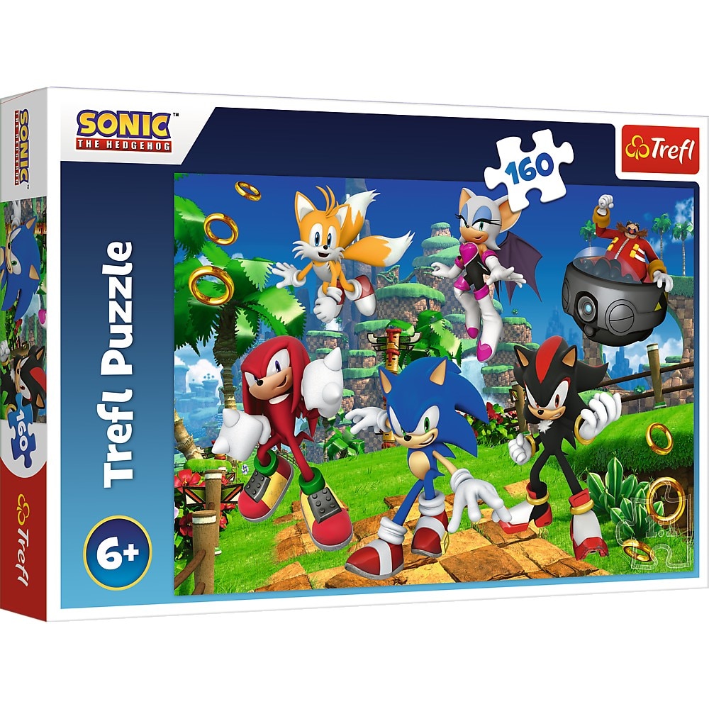 Puzzle Trefl - Sonic si prietenii, 160 piese - eMAG.ro