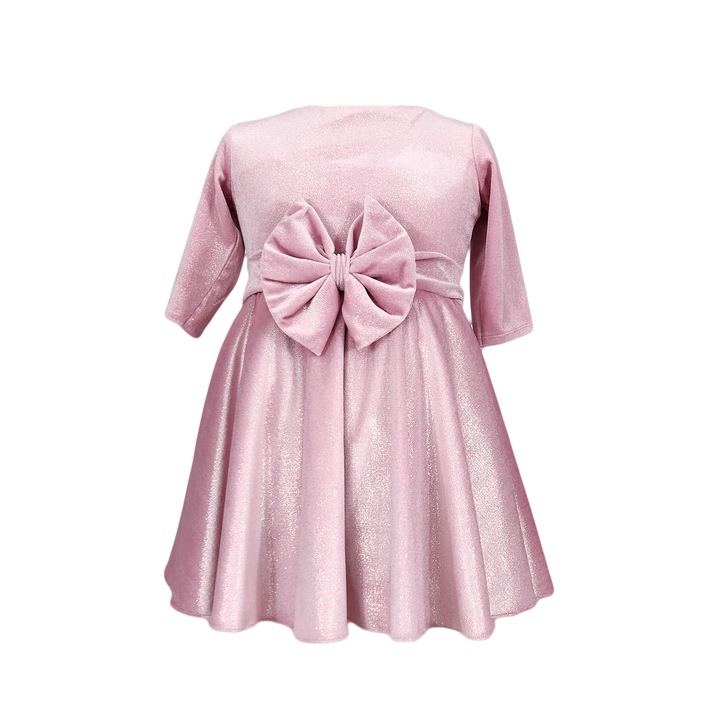 Rochie eleganta pentru fete, model Cris, Roz