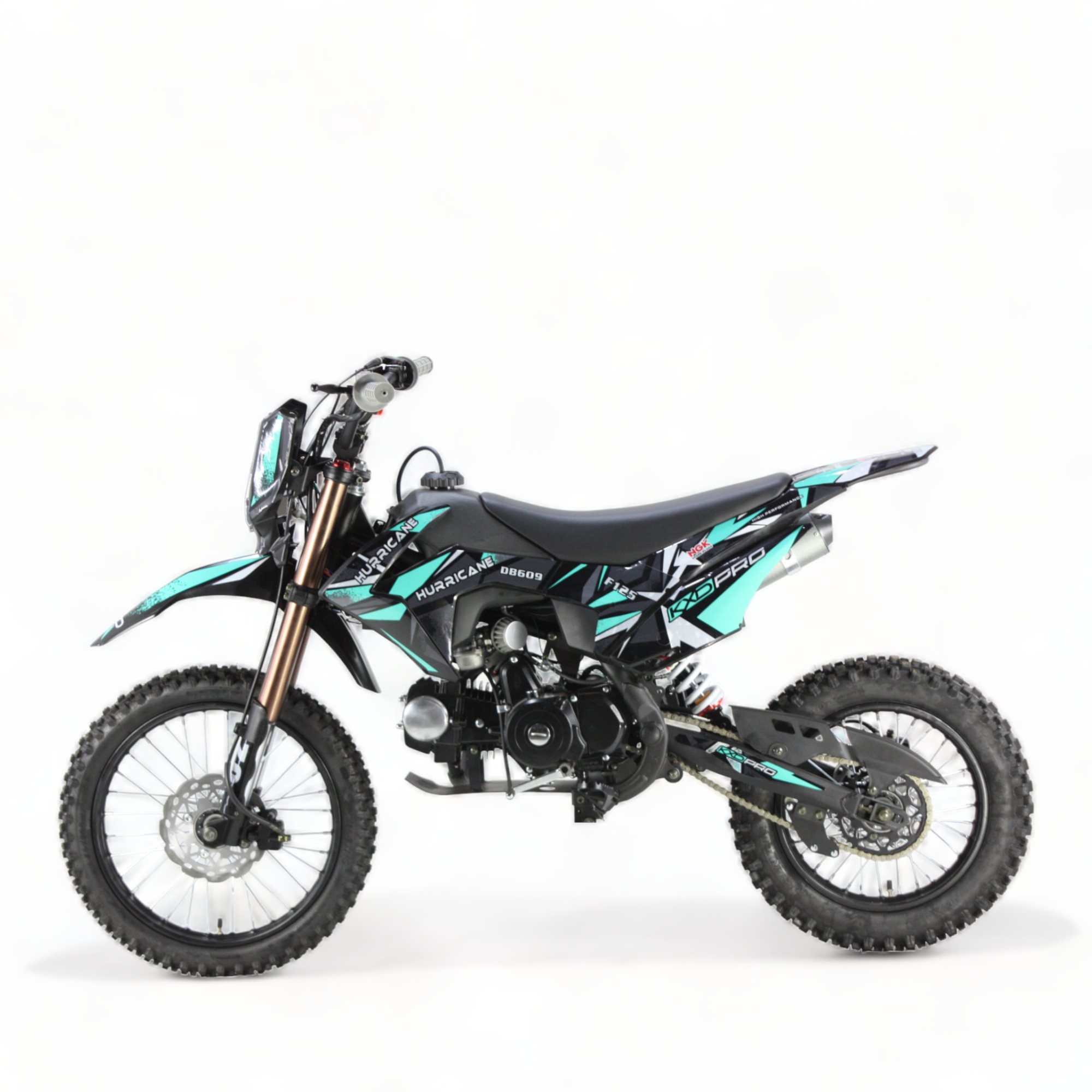 Motocicleta cross copii KXD 125cc, DB 609 Pro, 4T, roti 17
