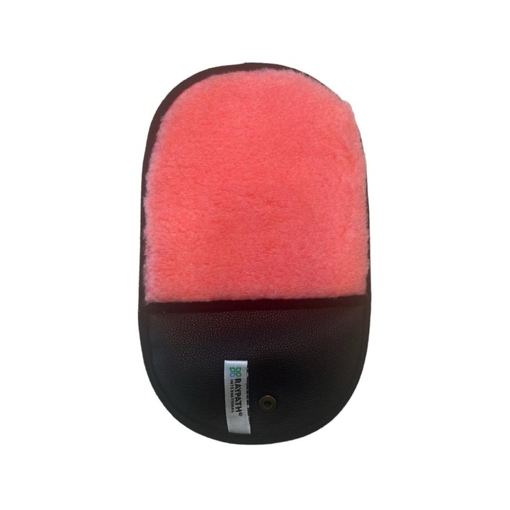 Laveta pentru curatare si lustruire incaltaminte roz Raypath