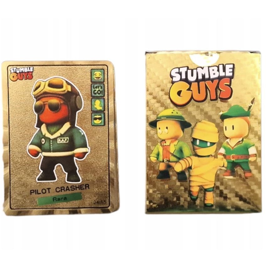 WDJLNZB Carte Stumble Guys, 55 Pièces Carte Animée, Carte à Collectionner Anime, Stumble Guys Carte a Collectionner, Jeux de Carte Anime, Carte Collection Anime pour Fan Enfants Adultes Cadeaux
