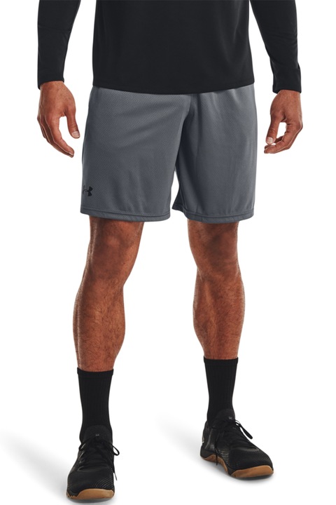 Under Armour, Фитнес шорти с Tech™ с джобове, Сив