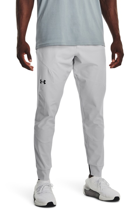 Under Armour, Unstopppable sportnadrág, Világosszürke, XL