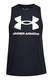 Under Armour, Top pentru fitness Sportstyle, Negru, L