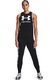 Under Armour, Top pentru fitness Sportstyle, Negru, L