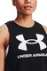 Under Armour, Top pentru fitness Sportstyle, Negru, L