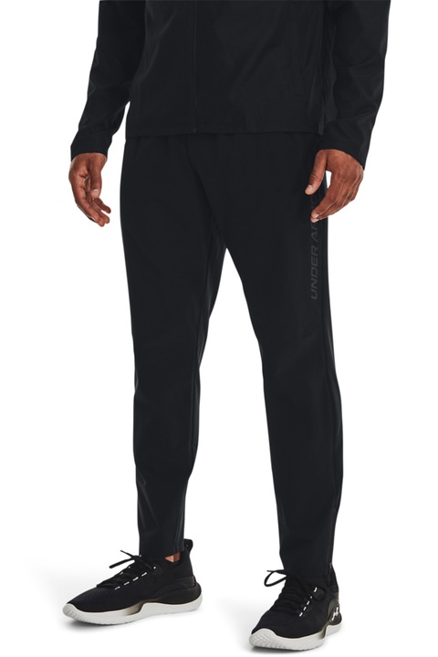 Under Armour, Панталон Launch Storm за бягане, Черен, S