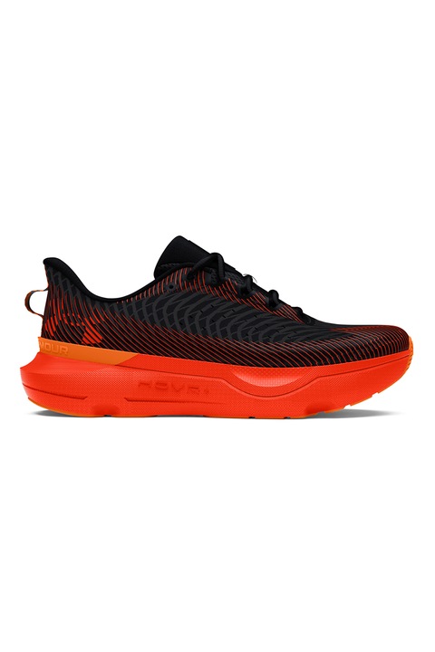Under Armour, Pantofi pentru alergare Infinite Pro Fire & Ice, Negru/Portocaliu mandarina