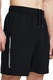 Under Armour, Pantaloni scurti cu logo lateral, pentru fitness Wordmark, Negru, Alb optic, 2XL