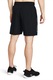 Under Armour, Pantaloni scurti cu logo lateral, pentru fitness Wordmark, Negru, Alb optic, 2XL