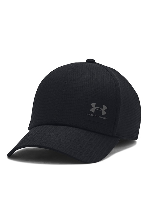 Under Armour, Sapca cu cozoroc curbat pentru antrenament ArmourVent, Negru