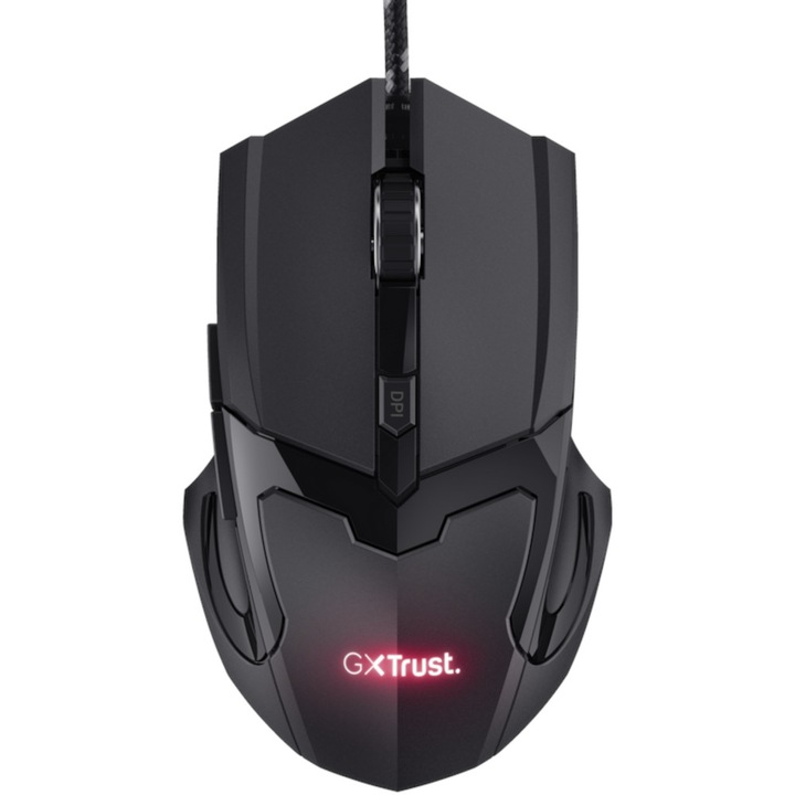 Mouse gaming Trust 24749, 4800 DPI, 6 butoane, Negru