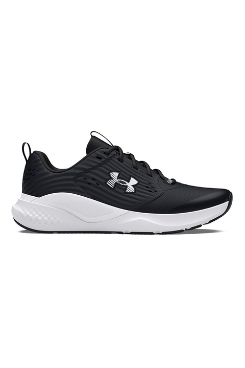 Under Armour, Pantofi pentru antrenament Commit 4, Negru/Alb murdar