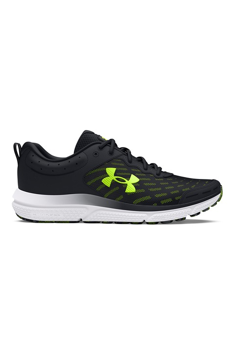 Pantofi sport barbati, Under Armour, Charged Assert 10, Mesh, Verde/Negru