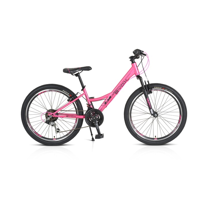 Детско колело BYOX Princess, розов, 24"