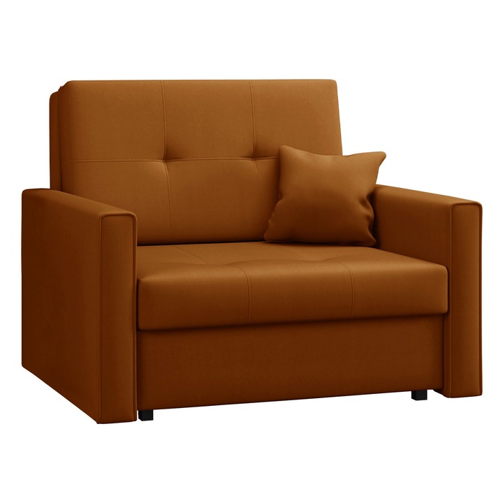 Canapea Clivia Bis I Manila, MIRJAN24, portocaliu, 103x98x85cm