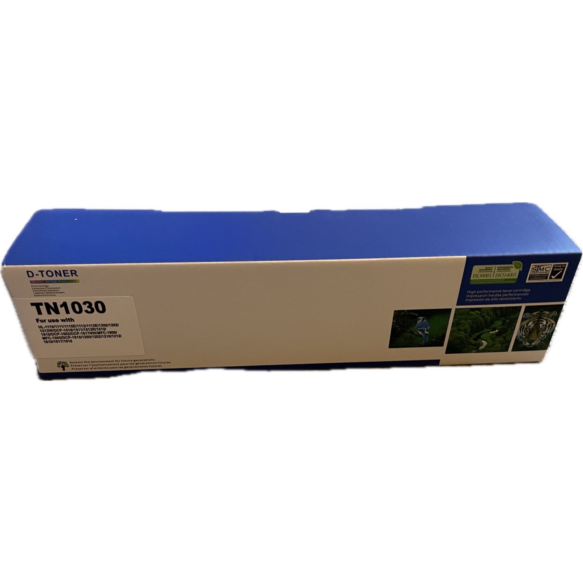 2-Pack TN1030 Toner Cartridge – Compatible With Brother TN-1030, HL-1112, 1212W, 1612W, DCP1512, 1612 – Black