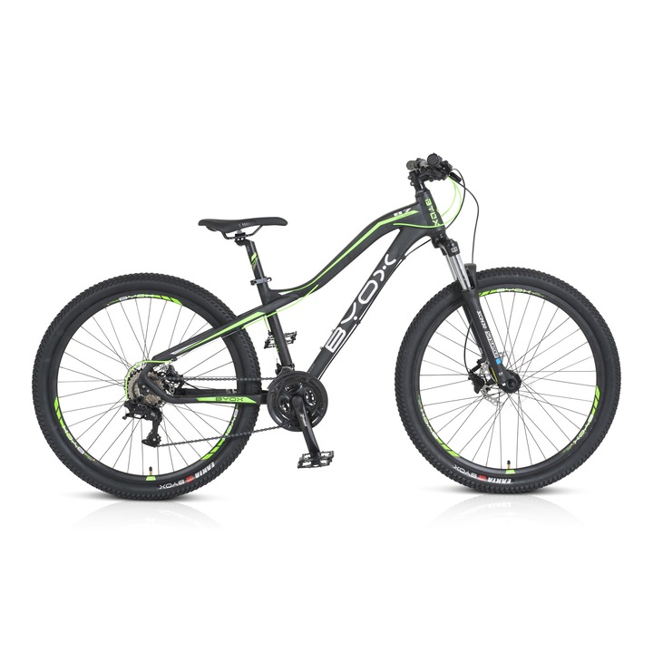 Колело BYOX B7 27.5“, алуминиево, зелено
