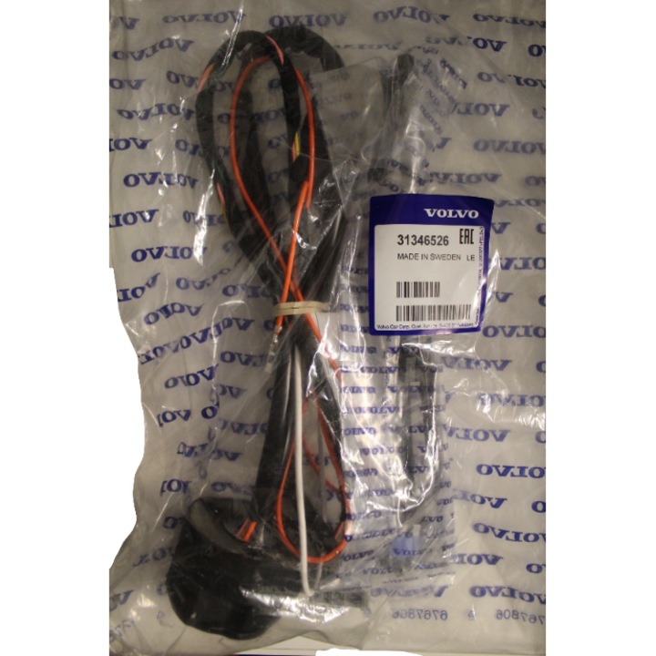 Cablu tractare, Volvo, Pentru Volvo V70/XC70 13 pini, OE, Negru