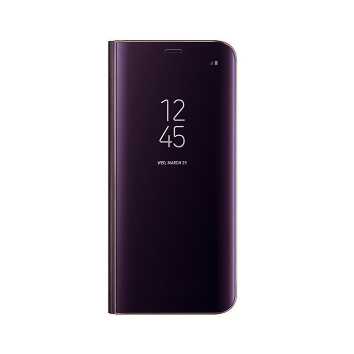 Samsung Galaxy A50 / A30s, Flip Wallet Mirror, Lila, Atlas készülékekkel kompatibilis tok