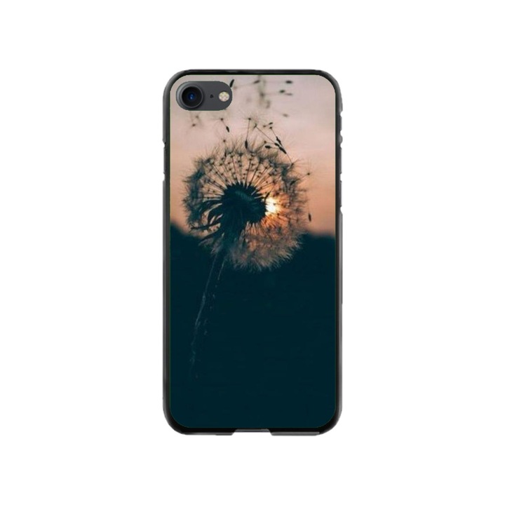 Husa personalizata HQPrint si Folie de Silicon pentru Apple iPhone 7, model Nice View #7, multicolor, S1D1M0138