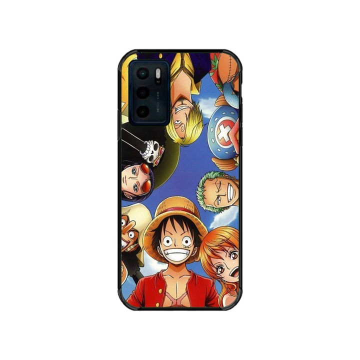 Husa personalizata HQPrint pentru Motorola Moto G42, model One Piece, multicolor, S1D1M0001