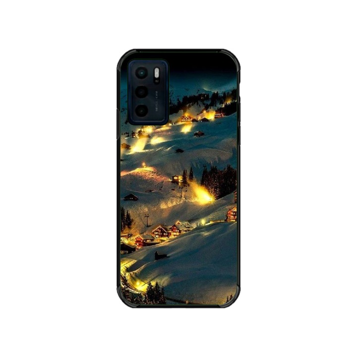 Husa personalizata HQPrint si Folie de Silicon pentru Motorola Moto G42, model Nice View #6, multicolor, S1D1M0128