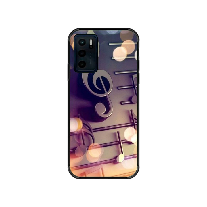 Custom Swim Case калъф за OPPO A16s, модел Notes, многоцветен, S1D1M0328