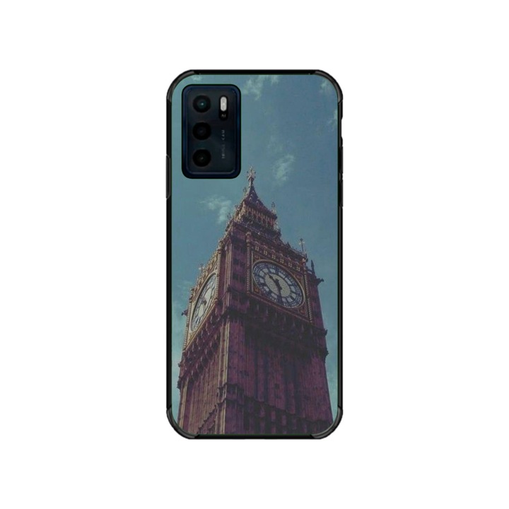 Husa personalizata HQPrint pentru Motorola Moto G42, model Big Ben #1, multicolor, S1D1M0013