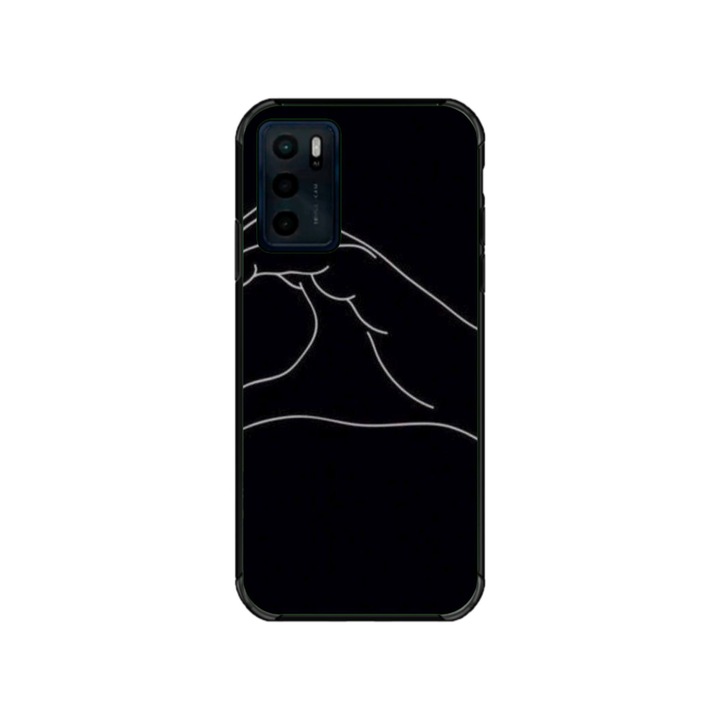 Husa personalizata HQPrint pentru Motorola Moto G42, model Foreverand Always #2, multicolor, S1D1M0095