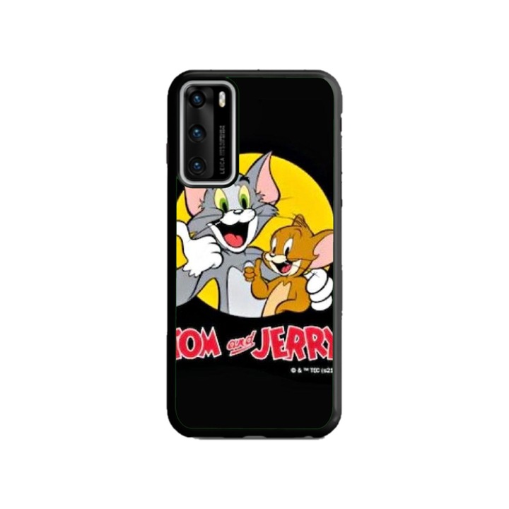 Персонализиран калъф за плуване за OPPO Reno6 5G, Том и Джери модел №4, многоцветен, S1D1M0226