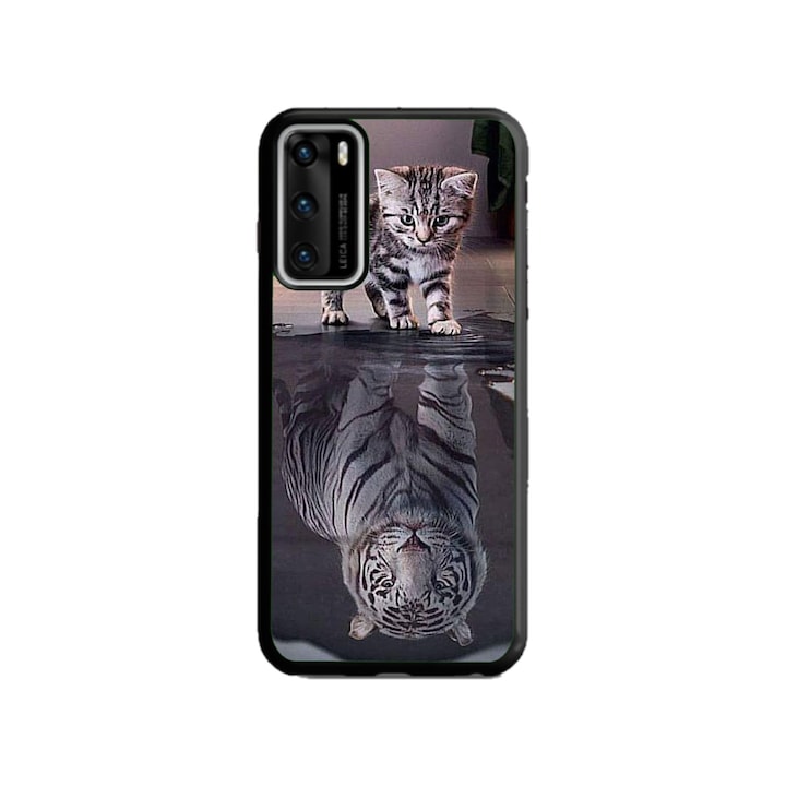Husa personalizata Swim Case pentru OPPO Reno6 5G, model Tiger, multicolor, S1D1M0242