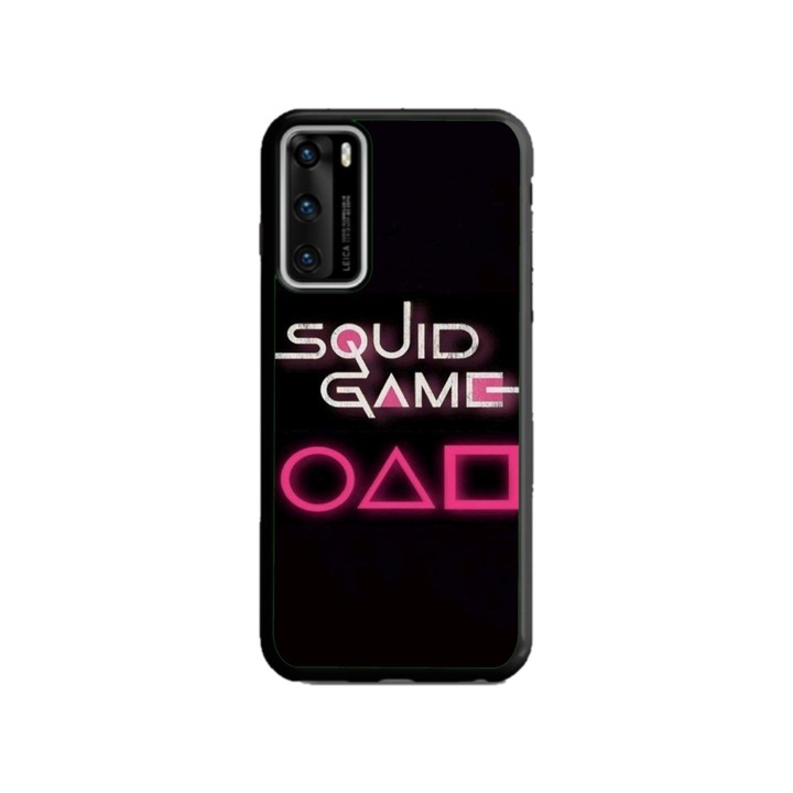 Персонализиран калъф за плуване и силиконово фолио за OPPO Reno6 5G, модел Squid Game #4, многоцветен, S1D1M0176