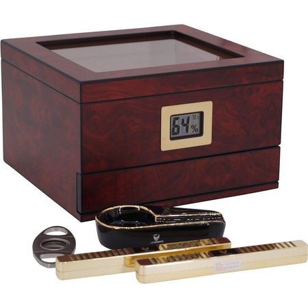 GERMANUS Humidor Set 237 With Crystal Humidifier An Produktbild-Vorschau 8
